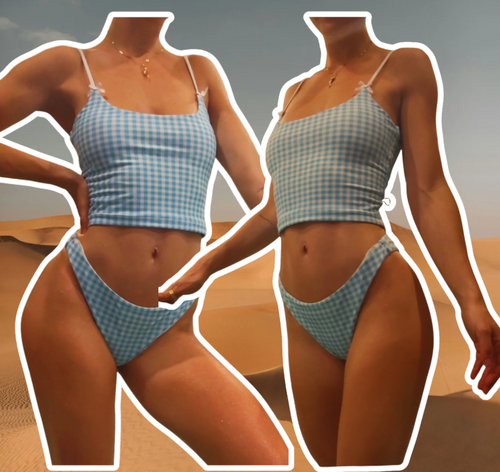 Blue Belle Babe - Top